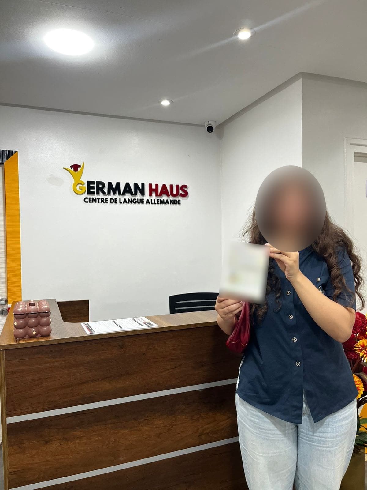 Élève de German Haus après l’obtention de son visa, photo 2